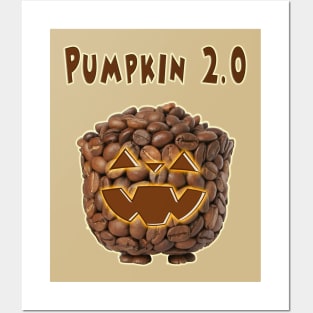 Pumpkin Spice: The return of coffee pumpkins Posters and Art